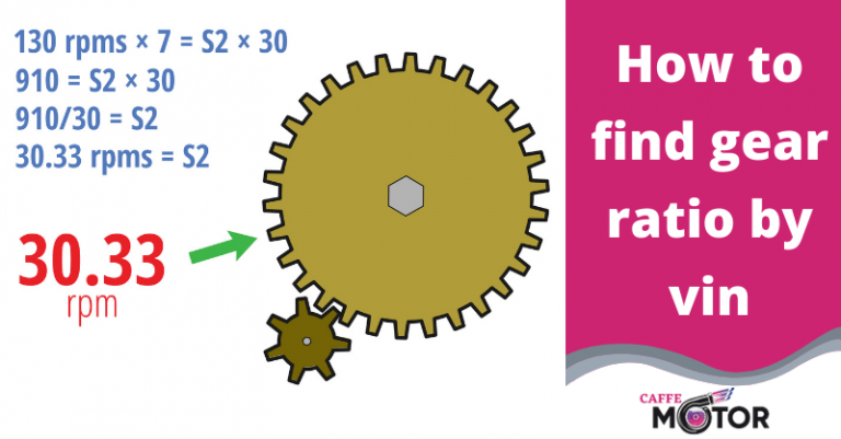 how-to-find-gear-ratio-by-vin