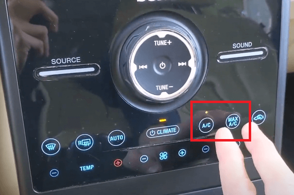step 2: How to reset ambient temperature sensor Ford